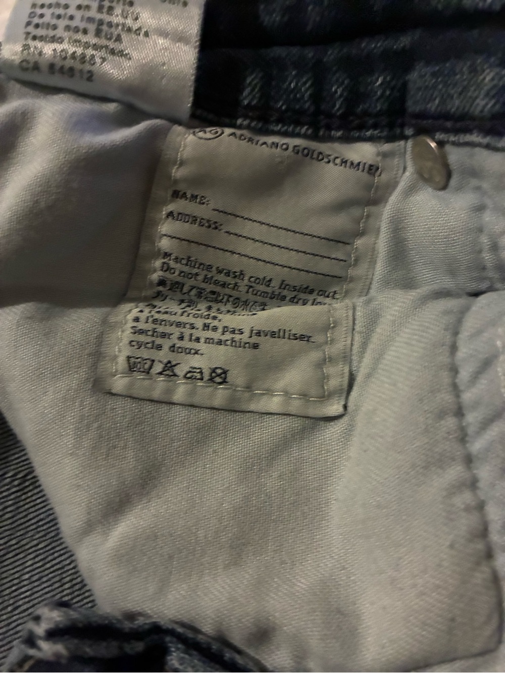 Ag Adriano Goldschmied Women's Skinny Jeans - Dark Blue Wash - Picture 4 of 10